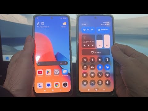 How to change control style center in redmi 12 hyperos | Enable new control center redmi 12 5g/4g