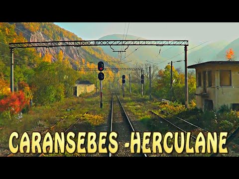 CARANSEBES-HERCULANE-Mecanic de locomotiva- Train cab view-Führerstandsmitfahrt-Treni-Trenes-ksi-Zug
