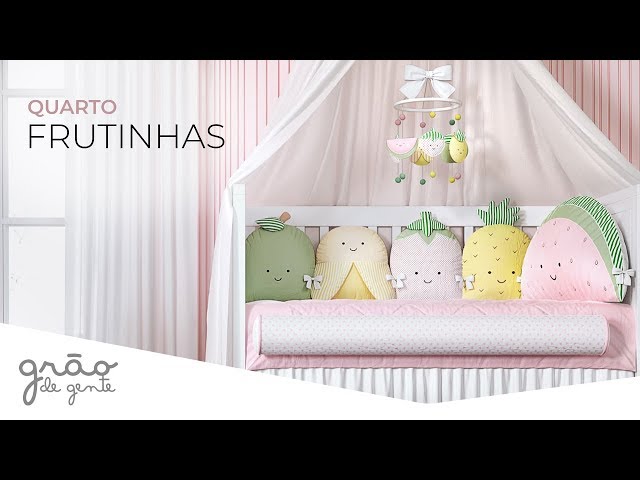 QUARTO DE BEBÊ FRUTINHAS | GRÃO DE GENTE
