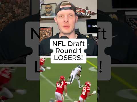 Thumbnail for 3 LOSERS from round 1 of the NFL draft