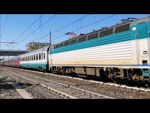 E.403 CON INTERCITY NOTTE IN TRANSITO A SECUGNAGO (LODI) MART. 30 - 4 - 2019