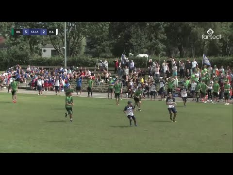 EYUC 2017 - Italy vs Irland - U20 Men's Final - Ultimate frisbee