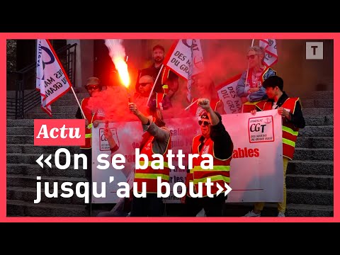 Affrontements à Nantes, voies ferrées envahies à Rennes... les images de la mobilisation en Bretagne