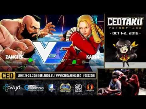CEO2016 SFV RUMBLE - STUPENDOUS vs EG JUSTIN WONG