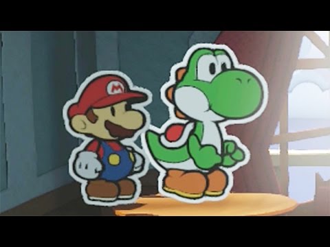 Paper Mario: Color Splash (Wii U) - 100% Walkthrough Part 13 - Dark Bloo Inn