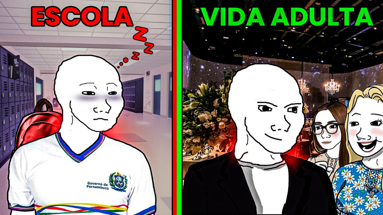 A escola NÃO É a melhor época da sua vida ! (é a pior)