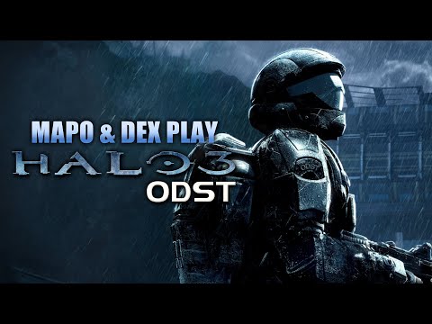 Mapo & Dex Play Halo 3: ODST! Dex's First Playthrough | Co-op Campaign Marathon [Part 1]