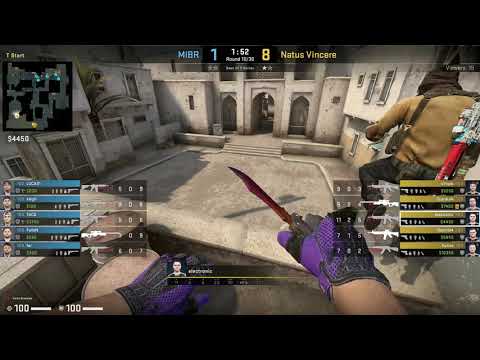 CS:GO POV Demo Na'Vi electronic (23/11) vs MIBR (de_dust2)