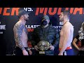 Ryan Bader vs. Valentin Moldavsky Bellator 273 Weigh-In Staredown - MMA Fighting