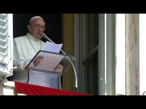Papa Francisco, Ángelus  1 de Septiembre 2013