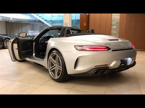 2020 Mercedes Benz AMG GTC Roadster Designo Iridium Silver MAGNO | In-Depth Video Walk Around