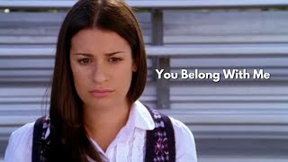 Taylor Swift - You Belong With Me (sub español + lyrics) | GLEE