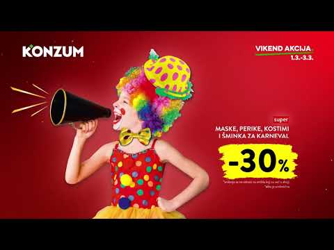 Konzum vikend akcija od 01.-03.03.2019.