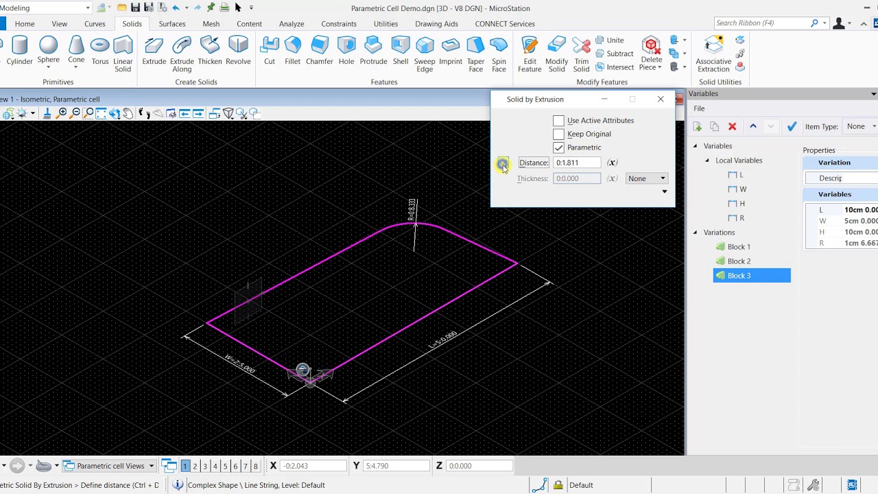 Parametric Solids- Part 4