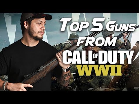Top 5 Guns from Call of Duty WWII - RedWolf Airsoft RWTV