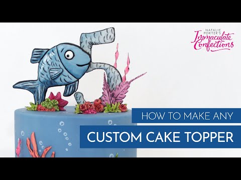 How to make any custom cake topper