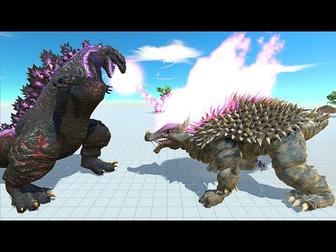 Shin Godzilla vs Anguirus - Animal Revolt Battle Simulator