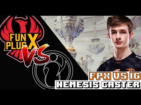 'I'm the knowledge' | FPX vs IG game 1 | Doinb Talk | Nemesis CASTER