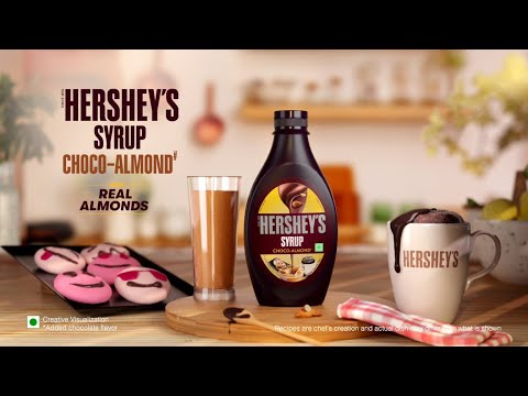 HERSHEY’S Choco Almond Syrup | Dip the Moment in