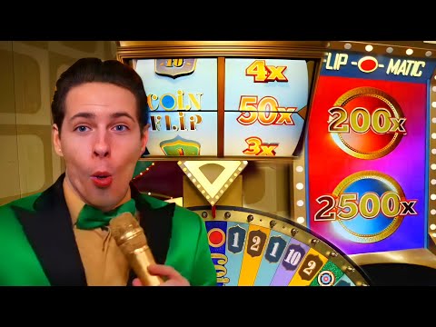 Crazy Time Big Win Today,OMG!! VIRAL!! Coin Flip 2500X!! Multipliers 50X!! OMG!!! OMG!!! YESS!! YES!