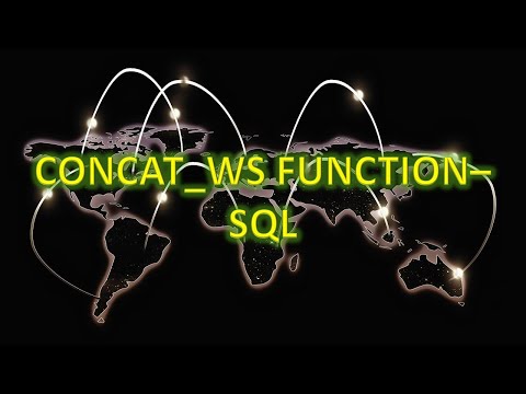 Sql Concat Ws Function Tutorial And Examples For Beginners