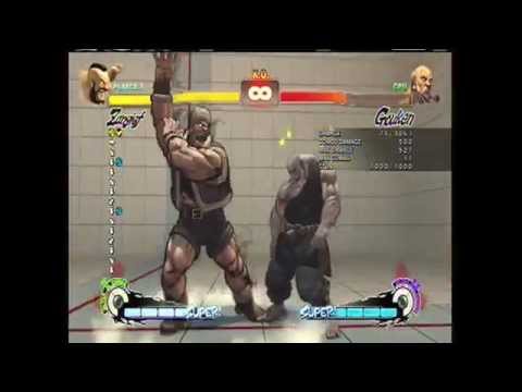 The USF4 Zangief Stun Combo Tutorial...Featuring DCB|OBS RickWa