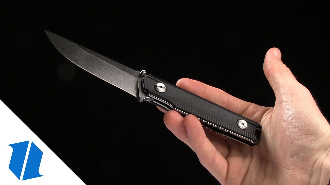 Stedemon ZKC-BP02 Liner Lock Knife Black (3.5" Black SW) BP02BLCS