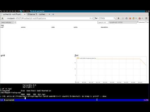 Realtime monitoring using riemann, syslog-ng, collectd and elasticsearch