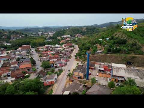 Cerro Azul vista do alto...