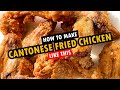 How to Cook Delicious Chinese Garlic Fried Chicken Wings Recipe