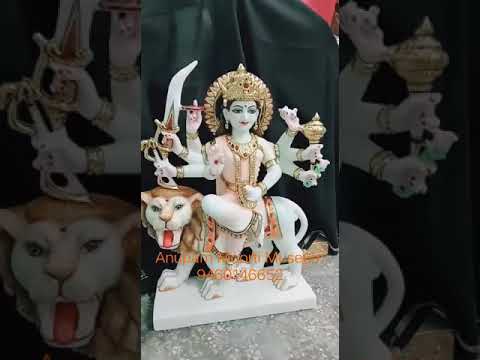 Makrana Marble Durga Mata Statue