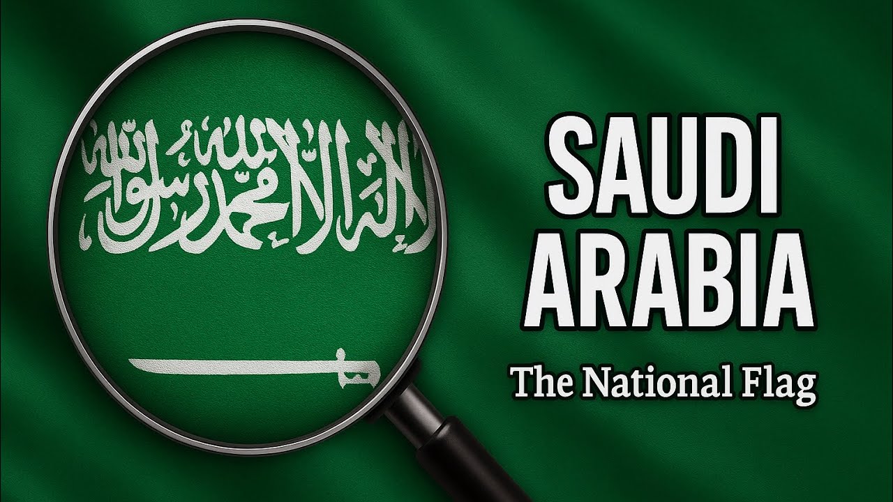 What is written on the flag of Saudi Arabia? Tipseri