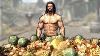 How much TOTAL FOOD is in Whiterun? (Skyrim)