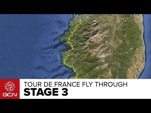 Tour De France 2013 Stage 3 Fly Through