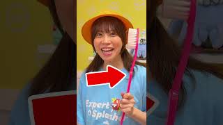 しっかり歯磨きしないと...❗️虫歯VS虫歯バイキン⁉️🦷#shorts