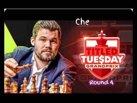 Magnus Carlsen vs Lu Shanglei | Titled Tuesday Grand Prix 2025-2026 Round 4 #magnuscarlsen#chessnetx