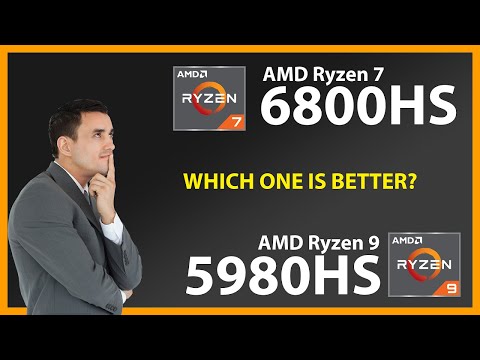 AMD Ryzen 7 6800HS vs AMD Ryzen 9 5980HS Technical Comparison
