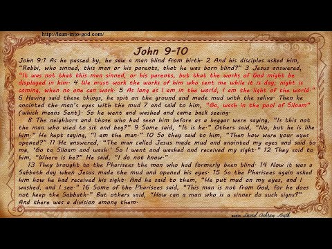 John 9-10