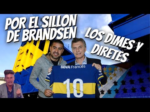 Las Jugadas por el sillon de Brandsen 805 entre RIQUELME vs MACRI - By DD