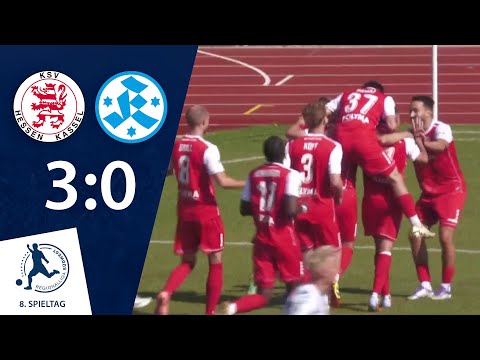 Drei Tore, drei Punkte | KSV Hessen Kassel - SV Stuttgarter Kickers | 8. Spieltag RLSW