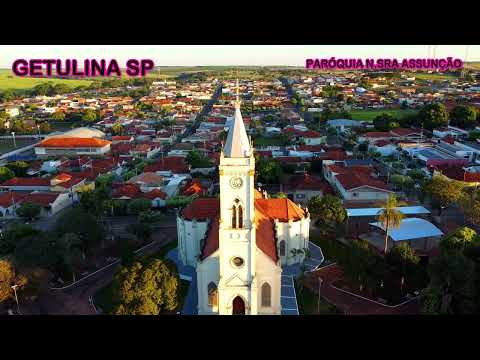 VOO PANORÂMICO COM DRONE EM GETULINA SP.