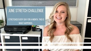 June Stretch Challenge: Video