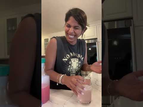 Fingers in his drink prank | #shorts