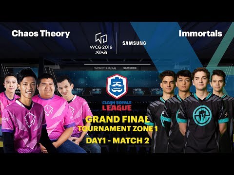 WCG 2019 Xi’an, CRL Invitational, Asia vs West, Match 2 Set 1, Chaos Theory vs Immortals