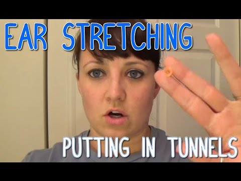 How To Put In Small Silicone Tunnels (4G) *Part 1* 📍 How To With Kristin