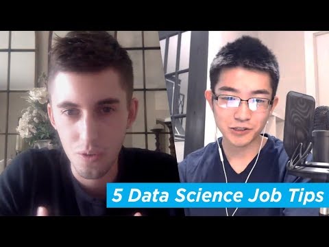 データサイエンスの仕事に就くための5つのコツ【INTERVIEW (5 Tips for Getting a Data Science Job [INTERVIEW])