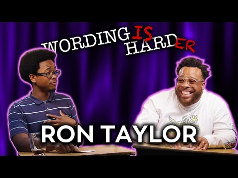 Ron Taylor Vs Tahir Moore - WORDING IS HARDER!