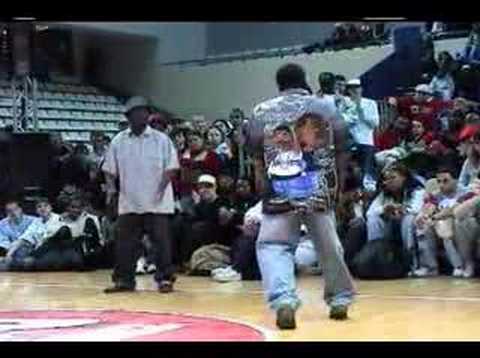 Iron Mike + Richard Pop at Juste Debout 2004