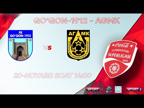 Superliga. 25-TUR. QO'QON-1912 - AGMK | 20.11.2021 | SportTelekanaliRasmiy