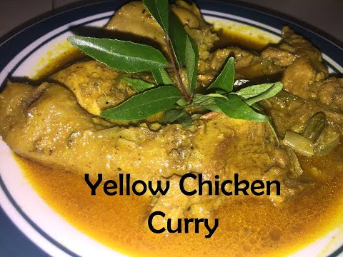 How To Make Yellow Chicken Curry | Sri Lankan Style